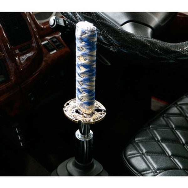 ジェットイノウエ 刀シフトノブ/政宗（ブルー/ゴールド） 150m 562222