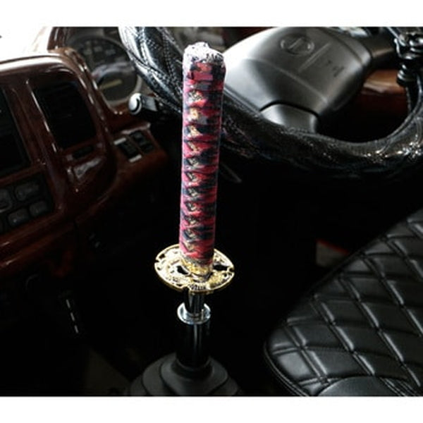 ジェットイノウエ 刀シフトノブ/幸村（レッド/ブラック） 200m 562235