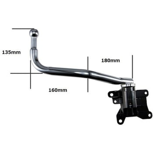 ジェットイノウエ 純正タイプミラーステーRH ジェネレーションキャンター 570583