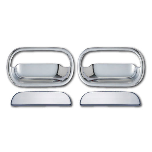 ジェットイノウエ ドアハンドルガーニッシュ NEWエルフ/超低PMエルフ/07エルフローキャブ 572210