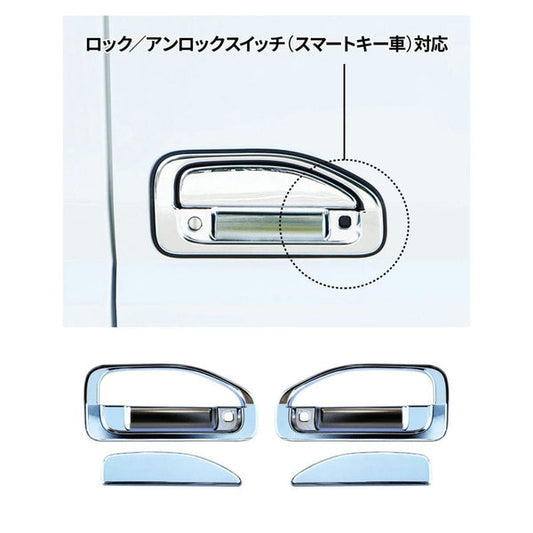 ジェットイノウエ ドアハンドルガーニッシュ ’20キャンター（スマートキー仕様車用）  572223