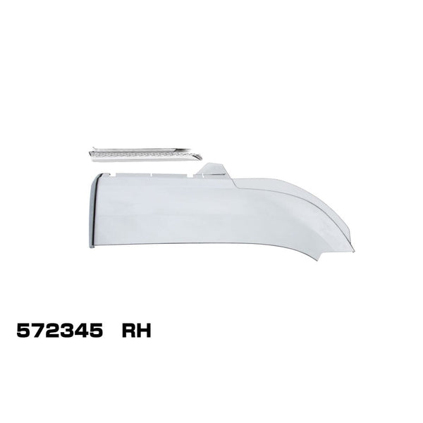 ジェットイノウエ フロントフェンダー（トラバースステップ付き） NEWスーパーグレート スーパーキャブ車 フロントフェンダー/RHスーパーキャブ 572345