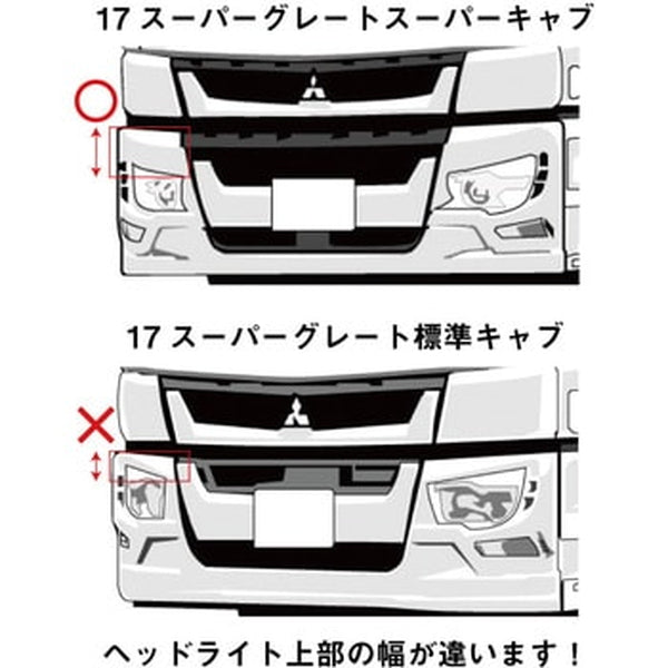ジェットイノウエ フェンダーゴムステンレスカバー 鏡面 17スーパーグレート 572347
