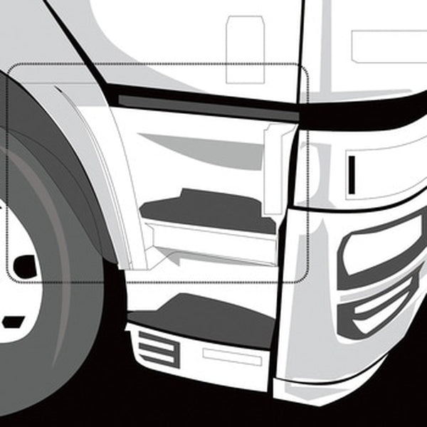 ジェットイノウエ ステップ NEWスーパーグレート スーパーキャブ車 L/R ステップ RHスーパーキャブ 572349