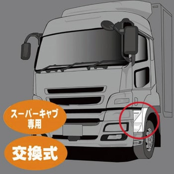 ジェットイノウエ ステップ NEWスーパーグレート スーパーキャブ車 L/R ステップ RHスーパーキャブ 572349