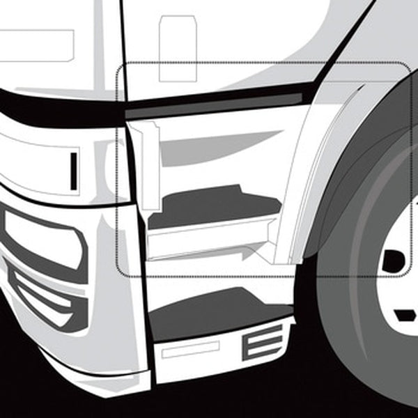 ジェットイノウエ ステップ NEWスーパーグレート スーパーキャブ車 L/R ステップ LHスーパーキャブ 572350