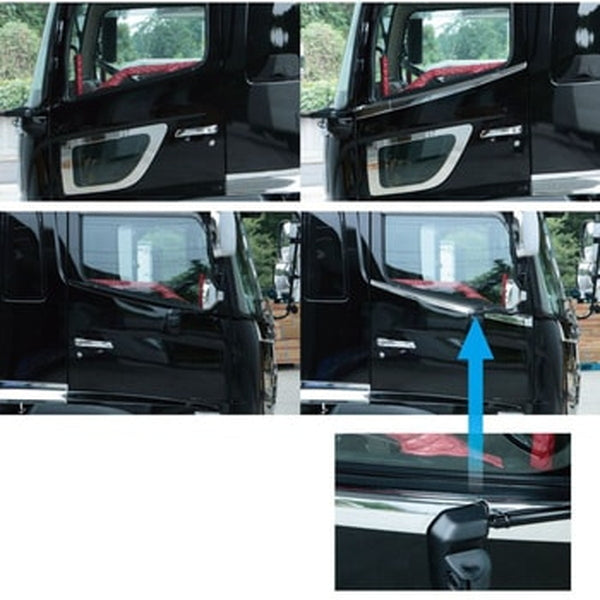 ジェットイノウエ ドアアッパーモール 日野大型/４ｔ車 572486