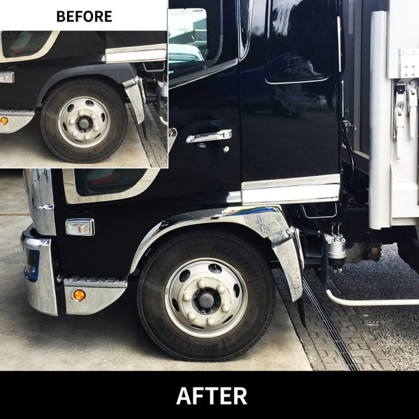 ジェットイノウエ フロントフェンダー 日野 '17レンジャー 左右セット  573381