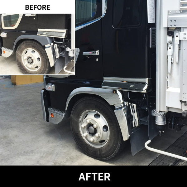 ジェットイノウエ フロントフェンダー 日野 '17レンジャー 左右セット  573381