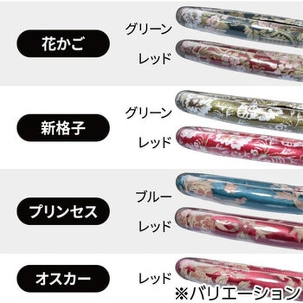 ジェットイノウエ 金華山ハンドルカバー 新格子 グリーン 太巻きAタイプ LＭ-B（41cm） 588144