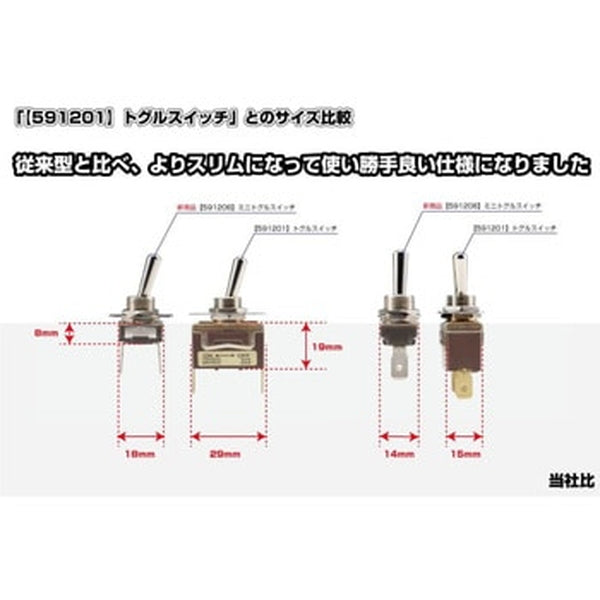 ジェットイノウエ スリムジェットイノウエ トグルスイッチ ON/OFFタイプ 12V/24V共用 591206
