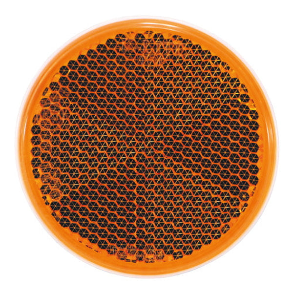 ジェットイノウエ リフレクター 丸型 60mmΦ ネジ固定タイプ アンバー 592246