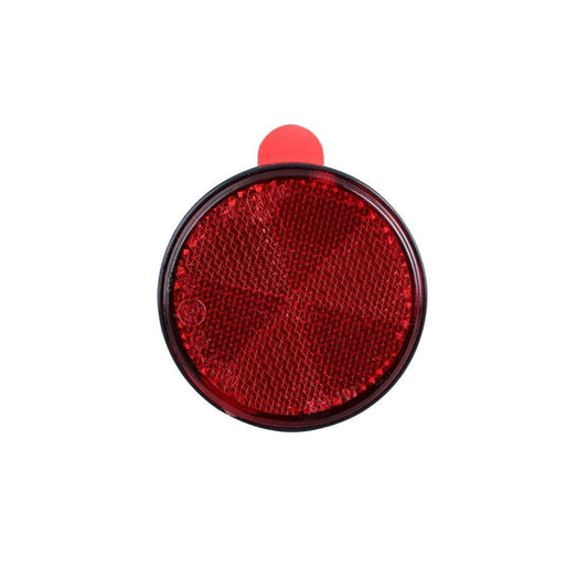 ジェットイノウエ ＮＥＷリフレクター 丸型 60mmΦ ネジ固定タイプ 黒ベース レッド 592265