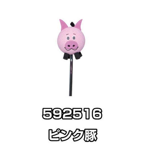 ジェットイノウエ アンテナマスコット 各種 ピンク豚 592516