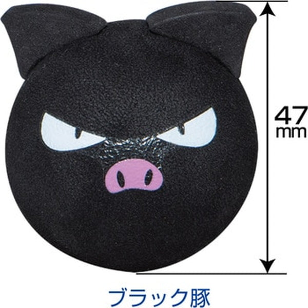 ジェットイノウエ アンテナマスコット 各種 ブラック豚 592517