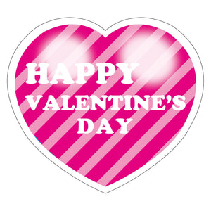 貼ってはがせるウィンドウサイン　バレンタインE　Sサイズ