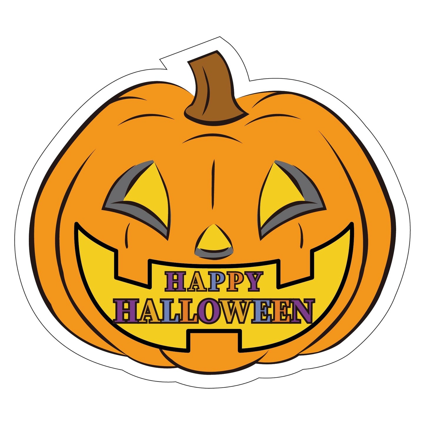 貼ってはがせるウィンドウサイン　ハロウィンD　Sサイズ