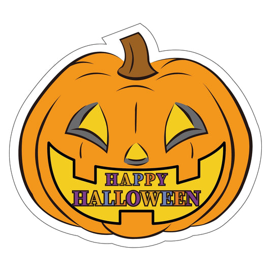 貼ってはがせるウィンドウサイン　ハロウィンD　Lサイズ