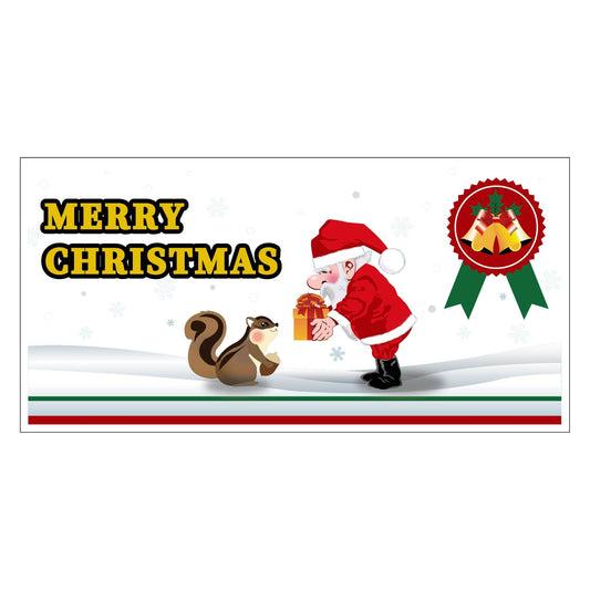 貼ってはがせるウィンドウサイン　クリスマスD　Lサイズ