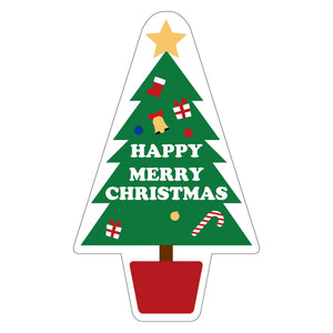 貼ってはがせるウィンドウサイン　クリスマスE　Sサイズ