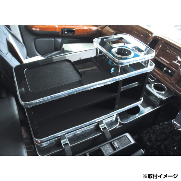 ジェットイノウエ コンソールボックス 木目調 592853