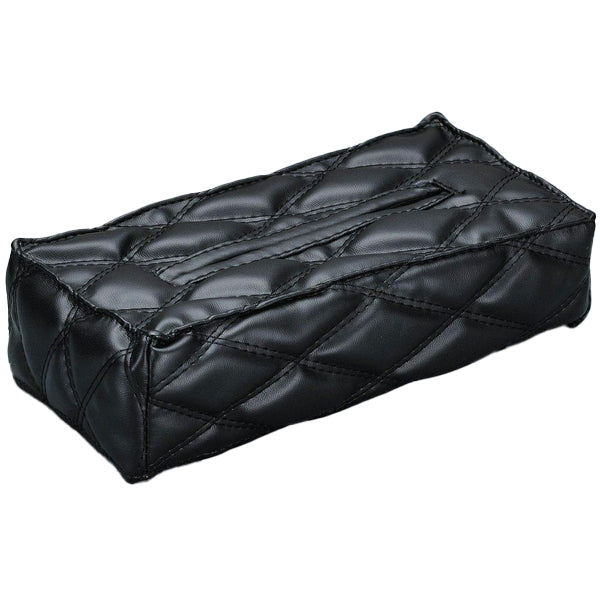 ジェットイノウエ モコモコティッシュカバーVer.2 ダブルステッチ ブラック/つや無し 594909