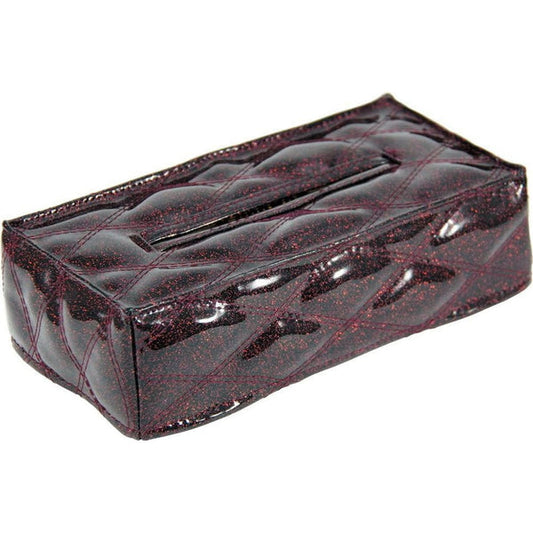 ジェットイノウエ モコモコティッシュカバーVer.2 ダブルステッチ ワインレッドメタリック 594973