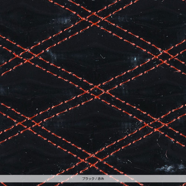 ジェットイノウエ モコモコアシストブレーキカバー ダブルステッチ ブラック/赤糸 595270