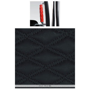 ジェットイノウエ モコモコアシストブレーキカバー ダブルステッチ ヌバック調 ブラック/黒糸 595302