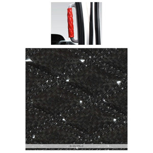 ジェットイノウエ モコモコアシストブレーキカバー ダブルステッチ カーボンブラック 595317