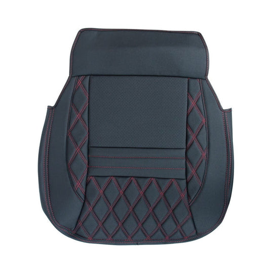 ジェットイノウエ シートカバー COMBI 座面カバー 汎用 黒/赤糸 595330