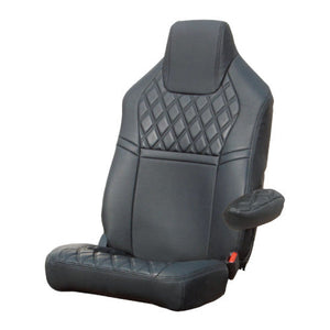 ジェットイノウエ シートカバー COMBI 標準シート用 日野’17プロフィア/’17レンジャー用 ブラック/黒糸 595363