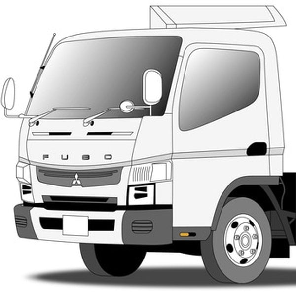 ジェットイノウエ インテリア3Dパネル 三菱ふそう '20キャンター/2tブルーテックキャンター 標準車用 木目調 595471