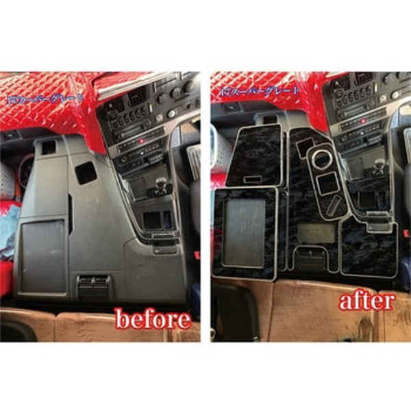 ジェットイノウエ センターテーブル 三菱ふそう ’17スーパーグレート（H29.5～） 黒木目 595509