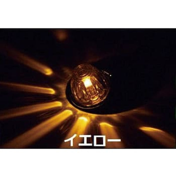 ジェットイノウエ A型バスマーカーランプ ガラスレンズ イエロー 631712