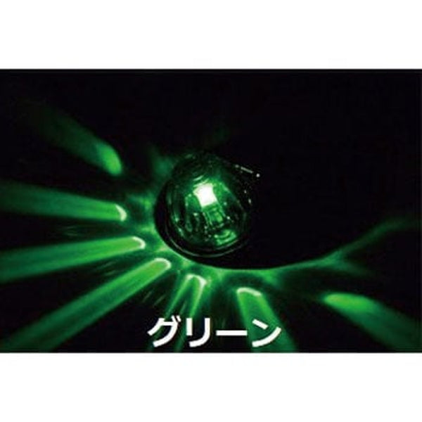 ジェットイノウエ A型バスマーカーランプ ガラスレンズ グリーン 631713