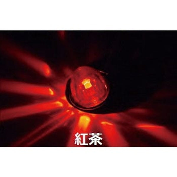 ジェットイノウエ A型バスマーカーランプ ガラスレンズ 紅茶色 631719