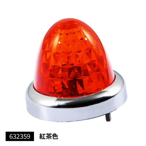 ジェットイノウエ バスマーカーランプ G-1型用レンズ レッド 632387