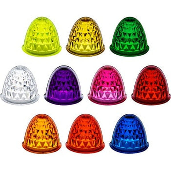 ジェットイノウエ バスマーカーランプ G-1型用レンズ 紅茶色 632389