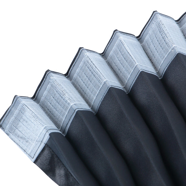 ジェットイノウエ トラックカーテン りらか センターカーテン ブラック