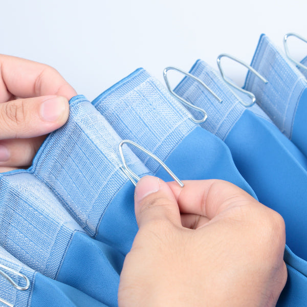 ジェットイノウエ トラックカーテン りらか センターカーテン ブルー