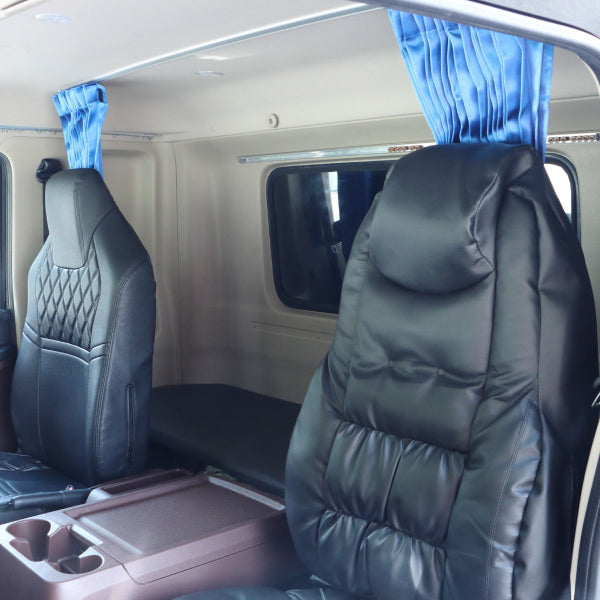 ジェットイノウエ トラックカーテン りらか センターカーテン ブルー