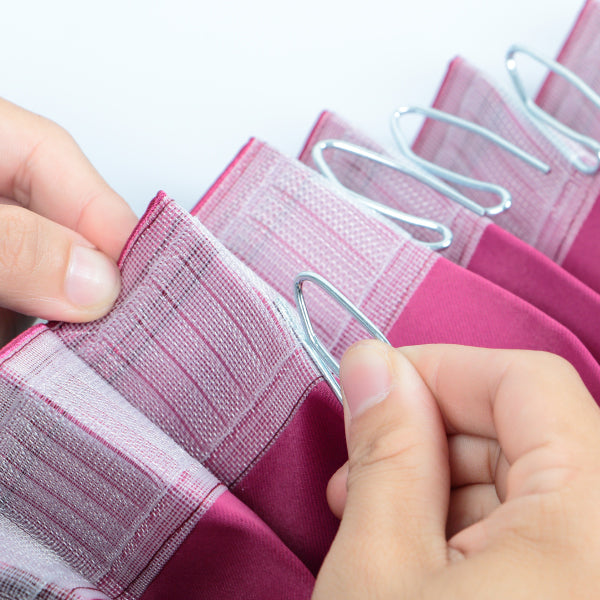 ジェットイノウエ トラックカーテン りらか センターカーテン ハイルーフ ワインレッド