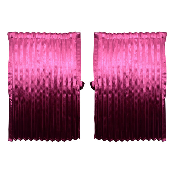 ジェットイノウエ トラックカーテン りらか センターカーテン ハイルーフ ワインレッド