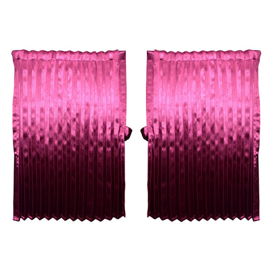 ジェットイノウエ トラックカーテン りらか センターカーテン ハイルーフ ワインレッド