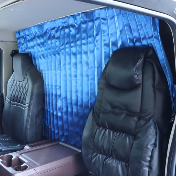 ジェットイノウエ トラックカーテン りらか センターカーテン ハイルーフ ブルー