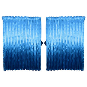 ジェットイノウエ トラックカーテン りらか センターカーテン ハイルーフ ブルー