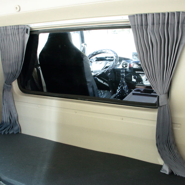 ジェットイノウエ トラックカーテン ぐーすか リアベット サイド グレー