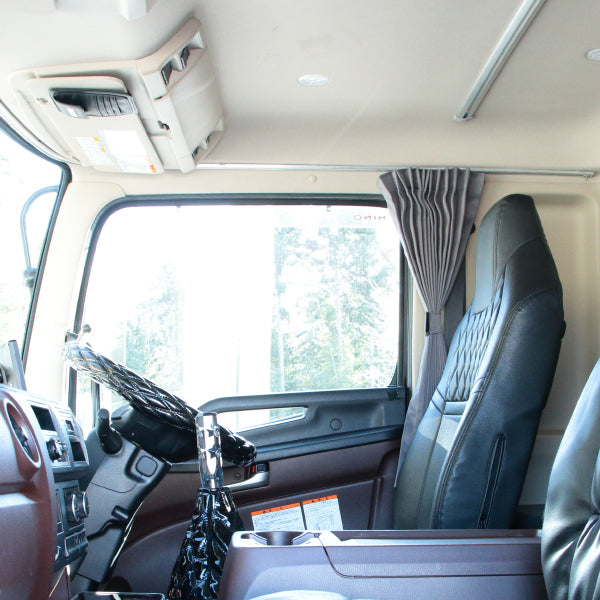 ジェットイノウエ トラックカーテン ぐーすか リアベット サイド グレー