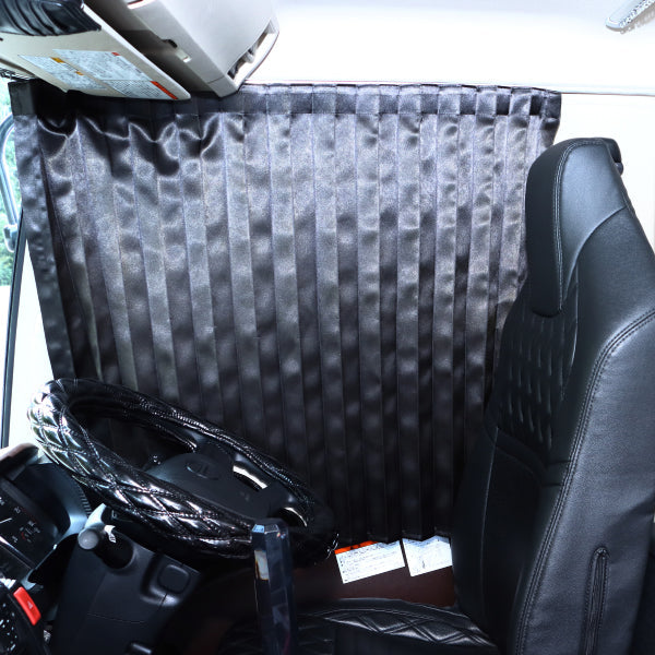 ジェットイノウエ トラックカーテン りらか リアベット サイド ブラック